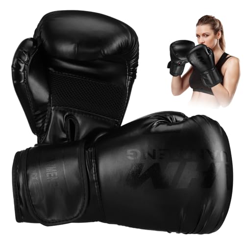 CORHAD 1 Paar Boxhandschuhe Aus Leder Für Herren Ideal Für Boxtraining Kickboxen MMA Und Sparring Hochwertige Boxhandschuhe Für Optimale Performance Und Schutz von CORHAD