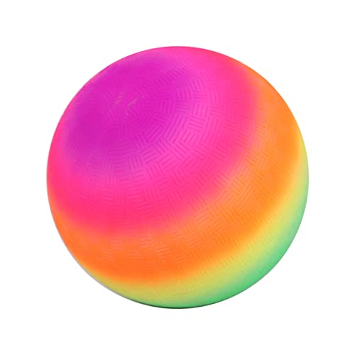 CORHAD 1 STK Spielball Strandspielzeug prallen Regenbogenspielzeug brausetabletten Sport Kinderspielzeug kickbo Strandbälle Babyspielzeug Handball für den Strand Ball Spielen PVC Colorful von CORHAD