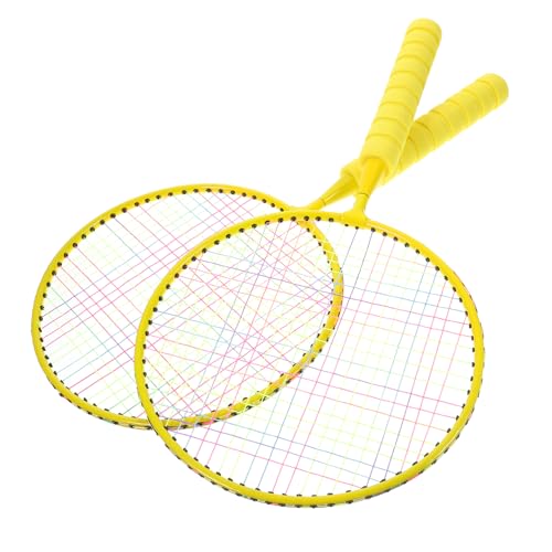 CORHAD 1 Satz Schläger Badminton-federbälle Kinderanzug Spielzeug Für Draußen Spielzeuge Sportspielzeug Für Kinder Badminton-ausrüstung Kinder Spielset Badminton Für Kinder Plastik von CORHAD