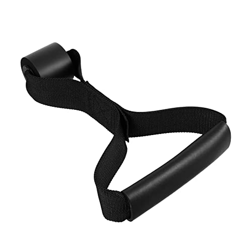 CORHAD 2st Türschnalle Mit Zugschnur Heimfitnessgeräte Zubehör Für Fitnessgeräte Elastische Trainingsseil-türschnalle Türschnalle Für Zugseil Fitnessgeräte Für Zu Hause Übung Black Nylon von CORHAD