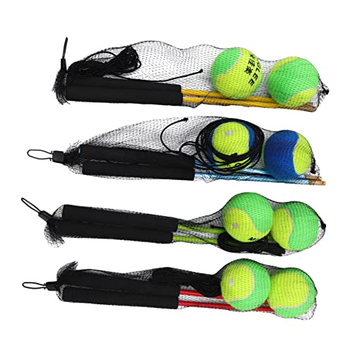 CORHAD 4 Fitness-Wurf Ball sportgeräte Sport geräte fitnesszubehör Fußballarmbänder Springender Ball federnd Trainingsball für die Schulter Outdoor-Übungsballspiel Schaum von CORHAD