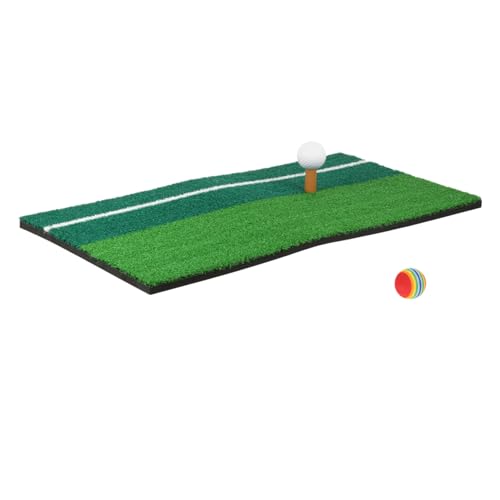 CORHAD 4 Stück Kontaktfläche Outdoor-Putting-Matte Indoor-Übungsmatte Home-Putting-Matte Trainingsmatte Legen Golf übungsmatte golfübungsgeräte Golf-Übungsmatte Übungsblock pp Green von CORHAD