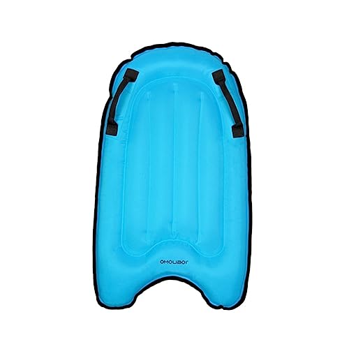 CORHAD Aufblasbare Schwimmende Lounge Schwimmbad Schwimmende Übungsreihe Sommerparty Strandurlaub Aufblasbares Bett Für Erwachsene Kinder (blau) von CORHAD