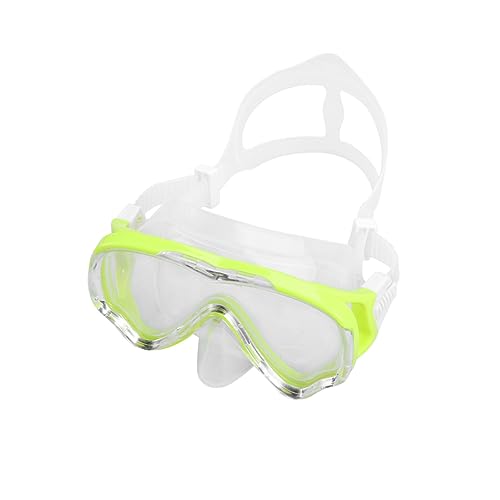 CORHAD Schwimmbrille Für Kinder Jungen Mädchen Gelb Anti Beschlag UV Schutz Silikondichtung Leckagefrei Komfortabel Ideal Für Schwimmunterricht von CORHAD