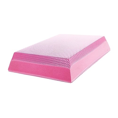 CORHAD Yoga Balance Pad Core-Trainer-Matte Unterlage für das Gleichgewichtstraining Balancematte Yoga-Pad Yoga Balance Board Yoga zubehör Knieschoner fürs Training Matte für Yoga TPE Rosa von CORHAD