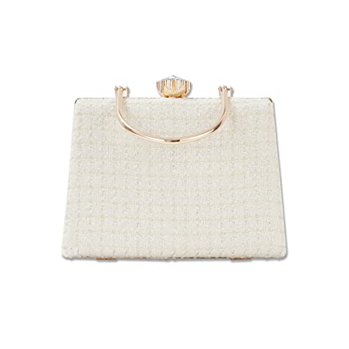 CORIOS Abendtasche Damen Kette Clutch Shiny Strass Handtasche Klein Tasche Diamant Clutch Bag Elegante Schultertasche Umhängetasche für Hochzeit Abschlussball Bankett-Party Beige CORIOS Abendtasche Damen Kette Clutch Shiny Strass Handtasche Klein Tasche Diamant Clutch Bag Elegante Schultertasche Umhängetasche für Hochzeit Abschlussball Bankett-Party Beige von CORIOS