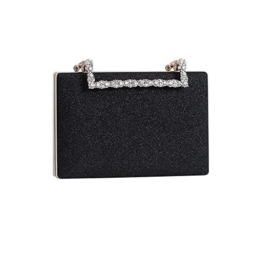CORIOS Clutch Damen Glitzer Abendtasche Funkelnd Schultertasche Hochzeit Brautbörse Handtasche Glänzend Umhängetasche Cocktail Party Abschlussball Tasche für Frauen Schwarz CORIOS Clutch Damen Glitzer Abendtasche Funkelnd Schultertasche Hochzeit Brautbörse Handtasche Glänzend Umhängetasche Cocktail Party Abschlussball Tasche für Frauen Schwarz von CORIOS