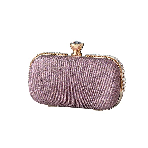 CORIOS Clutch Tasche Damen Strass Abendtasche Klein Tasche Elegante Schultertasche Shiny Diamant Handtasche Luxuriös Umhängetasche Hochzeit Abschlussball Party Brauttasche Lila CORIOS Clutch Tasche Damen Strass Abendtasche Klein Tasche Elegante Schultertasche Shiny Diamant Handtasche Luxuriös Umhängetasche Hochzeit Abschlussball Party Brauttasche Lila von CORIOS