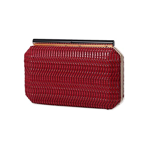 CORIOS Damen Abendtasche Braut Handtasche Elegant Henkeltasche Abnehmbarer Kette Tasche Hochzeit Brautbörse Kleine Clutch Schultertasche für Cocktailparty Abendparty Tanzparty Geburtstag Rot CORIOS Damen Abendtasche Braut Handtasche Elegant Henkeltasche Abnehmbarer Kette Tasche Hochzeit Brautbörse Kleine Clutch Schultertasche für Cocktailparty Abendparty Tanzparty Geburtstag Rot von CORIOS