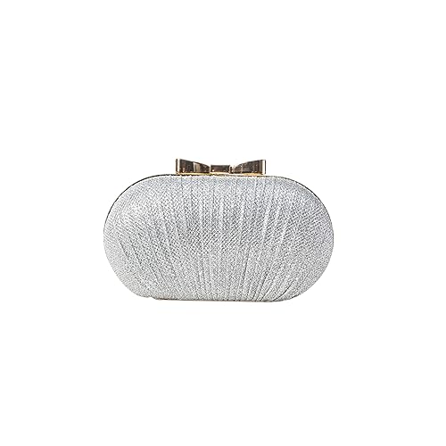 CORIOS Damen Abendtasche Glitzer Pailletten Clutch Tasche Funkelnd Schultertasche Hochzeit Brautbörse Handtasche Elegante Glänzend Umhängetasche Klein Tasche Silber CORIOS Damen Abendtasche Glitzer Pailletten Clutch Tasche Funkelnd Schultertasche Hochzeit Brautbörse Handtasche Elegante Glänzend Umhängetasche Klein Tasche Silber von CORIOS