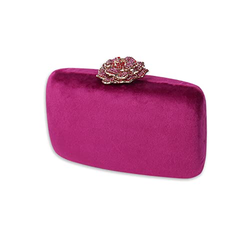 CORIOS Damen Abendtasche Samt Clutch Bag Glitter Handtasche Glänzend Schultertasche Kette Tasche Shining Portemonnaie Elegante Umhängetasche für Cocktail Party Tanzparty Abendparty Violett CORIOS Damen Abendtasche Samt Clutch Bag Glitter Handtasche Glänzend Schultertasche Kette Tasche Shining Portemonnaie Elegante Umhängetasche für Cocktail Party Tanzparty Abendparty Violett von CORIOS
