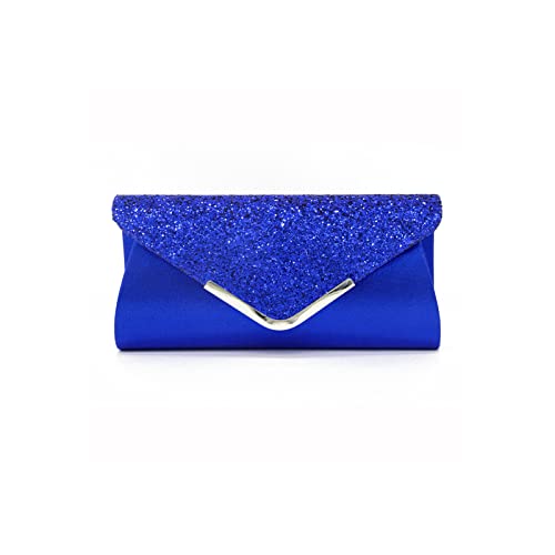 CORIOS Damen Clutch Tasche Envelope Abendtasche Pailletten Henkeltasche Glitzer Hochzeit Brautbörse Glänzend Umhängetasche Elegante Schultertasche für Hochzeit Abschlussball Bankett-Party Blau CORIOS Damen Clutch Tasche Envelope Abendtasche Pailletten Henkeltasche Glitzer Hochzeit Brautbörse Glänzend Umhängetasche Elegante Schultertasche für Hochzeit Abschlussball Bankett-Party Blau von CORIOS
