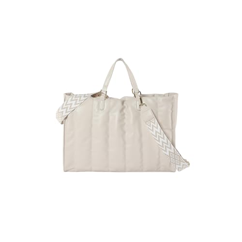 CORIOS Damen Gepolsterte Gesteppte Handtasche Puffer Schultertasche Stepptasche PU-Leder Umhängetasche Gross Henkeltasche Stoffbeutel Große Tote Beutel Leichtgewicht Reisen Arbeit Tragetasche Weiß CORIOS Damen Gepolsterte Gesteppte Handtasche Puffer Schultertasche Stepptasche PU-Leder Umhängetasche Gross Henkeltasche Stoffbeutel Große Tote Beutel Leichtgewicht Reisen Arbeit Tragetasche Weiß von CORIOS