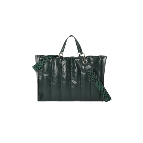 CORIOS Damen Gepolsterte Gesteppte Handtasche Puffer Schultertasche Stepptasche PU-Leder Umhängetasche Gross Henkeltasche Stoffbeutel Große Tote Beutel Leichtgewicht Tragetasche Grün CORIOS Damen Gepolsterte Gesteppte Handtasche Puffer Schultertasche Stepptasche PU-Leder Umhängetasche Gross Henkeltasche Stoffbeutel Große Tote Beutel Leichtgewicht Tragetasche Grün von CORIOS