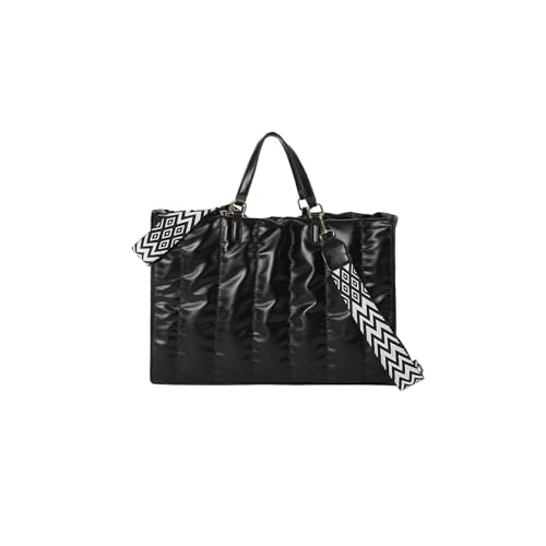 CORIOS Damen Gepolsterte Gesteppte Handtasche Puffer Schultertasche Stepptasche PU-Leder Umhängetasche Gross Henkeltasche Stoffbeutel Große Tote Beutel Tragetasche Schwarz CORIOS Damen Gepolsterte Gesteppte Handtasche Puffer Schultertasche Stepptasche PU-Leder Umhängetasche Gross Henkeltasche Stoffbeutel Große Tote Beutel Tragetasche Schwarz von CORIOS