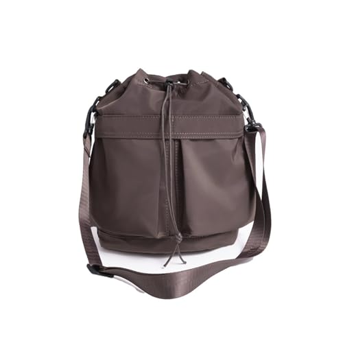 CORIOS Damen Kordelzug Handtasche Nylon Eimer Taschen Wasserdicht Schultertasche Casual Tragetasche Große Henkeltasche Umhängetaschen Mode Tote Beutel Henkeltaschen Kaffee CORIOS Damen Kordelzug Handtasche Nylon Eimer Taschen Wasserdicht Schultertasche Casual Tragetasche Große Henkeltasche Umhängetaschen Mode Tote Beutel Henkeltaschen Kaffee von CORIOS