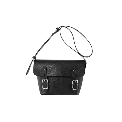 CORIOS Damen PU Leder Schultertaschen Wasserdicht Umhängetaschen Kleine Kapazität Tragetasche Handtasche Sattel Messenger-Tasche Retro Tote Beutel Henkeltaschen Schwarz CORIOS Damen PU Leder Schultertaschen Wasserdicht Umhängetaschen Kleine Kapazität Tragetasche Handtasche Sattel Messenger-Tasche Retro Tote Beutel Henkeltaschen Schwarz von CORIOS