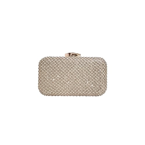 CORIOS Damen Strass Abendtasche Diamant Clutch Tasche Shiny Handtasche Hochzeit Brautbörse Kette Schultertasche Klein Tasche Elegante Luxus Umhängetasche Gold CORIOS Damen Strass Abendtasche Diamant Clutch Tasche Shiny Handtasche Hochzeit Brautbörse Kette Schultertasche Klein Tasche Elegante Luxus Umhängetasche Gold von CORIOS