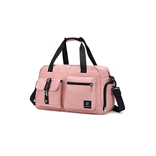 CORIOS Groß Sporttasche für Herren/Damen Reisetaschen Duffle Bag Oxford Schwimmtasche Fitnesstasche Weekender Übernachtung Tasche Kabinenreisetasche Trainingstasche Handgepäck mit Schuhfach Rosa CORIOS Groß Sporttasche für Herren/Damen Reisetaschen Duffle Bag Oxford Schwimmtasche Fitnesstasche Weekender Übernachtung Tasche Kabinenreisetasche Trainingstasche Handgepäck mit Schuhfach Rosa von CORIOS