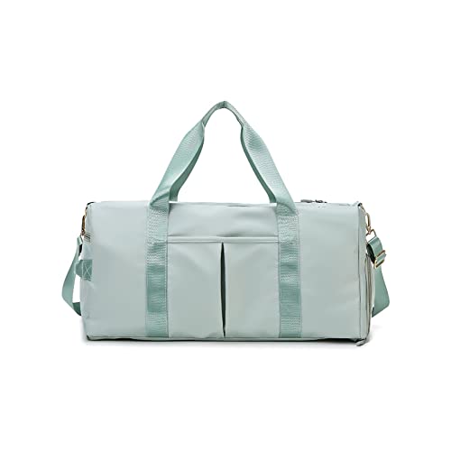 CORIOS Nylon Reisetaschen Duffle Bag Sporttasche Fitnesstasche Schwimmtasche für Herren/Damen Faltbare Weekender Übernachtung Tasche Trainingstasche Kabinenreisetasche Handgepäck mit Schuhfach Grün CORIOS Nylon Reisetaschen Duffle Bag Sporttasche Fitnesstasche Schwimmtasche für Herren/Damen Faltbare Weekender Übernachtung Tasche Trainingstasche Kabinenreisetasche Handgepäck mit Schuhfach Grün von CORIOS