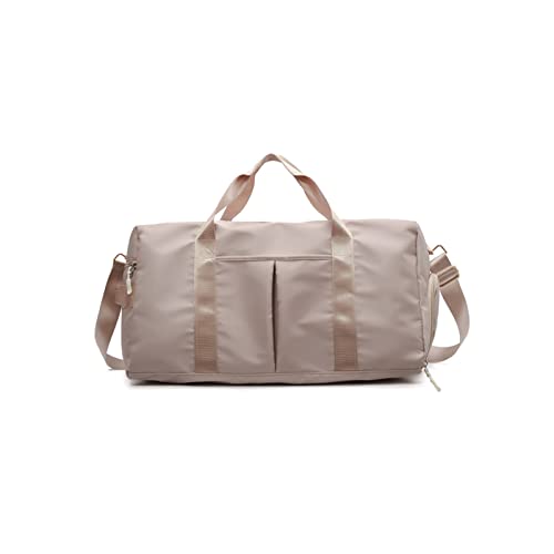 CORIOS Nylon Reisetaschen Duffle Bag Sporttasche Fitnesstasche Schwimmtasche für Herren/Damen Faltbare Weekender Übernachtung Tasche Trainingstasche Kabinenreisetasche Handgepäck mit Schuhfach Khaki CORIOS Nylon Reisetaschen Duffle Bag Sporttasche Fitnesstasche Schwimmtasche für Herren/Damen Faltbare Weekender Übernachtung Tasche Trainingstasche Kabinenreisetasche Handgepäck mit Schuhfach Khaki von CORIOS