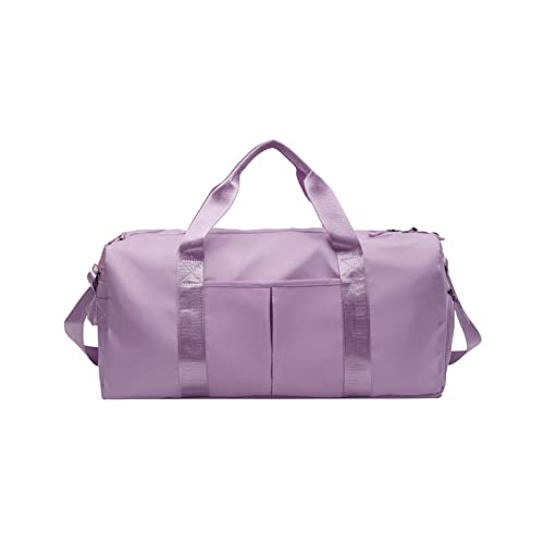 CORIOS Nylon Reisetaschen Duffle Bag Sporttasche Fitnesstasche Schwimmtasche für Herren/Damen Faltbare Weekender Übernachtung Tasche Trainingstasche Kabinenreisetasche Handgepäck mit Schuhfach Lila CORIOS Nylon Reisetaschen Duffle Bag Sporttasche Fitnesstasche Schwimmtasche für Herren/Damen Faltbare Weekender Übernachtung Tasche Trainingstasche Kabinenreisetasche Handgepäck mit Schuhfach Lila von CORIOS