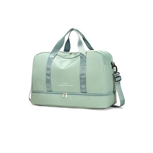 CORIOS Nylon Sporttasche für Herren/Damen Reisetaschen Duffle Bag Weekender Übernachtung Tasche Fitnesstasche Schwimmtasche Groß Trainingstasche Kabinenreisetasche für Reisen Sport Fitnessstudio Grün CORIOS Nylon Sporttasche für Herren/Damen Reisetaschen Duffle Bag Weekender Übernachtung Tasche Fitnesstasche Schwimmtasche Groß Trainingstasche Kabinenreisetasche für Reisen Sport Fitnessstudio Grün von CORIOS