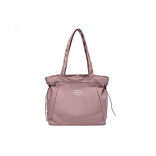 CORIOS Oxford Schultertasche Damen Handtasche Wasserdicht Leicht Henkeltasche Casual Tragetasche Multifunktionale Arbeit Einkaufen Reise Alltag Tote Beutel Lila von CORIOS