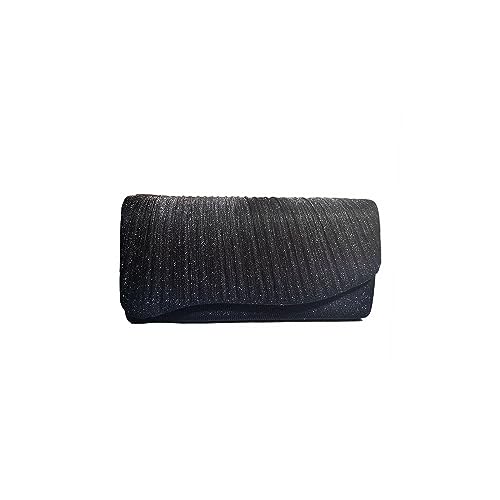 CORIOS Pailletten Clutch Tasche Damen Abendtasche Glitzer Hochzeit Brautbörse für Frauen Elegante Schultertasche mit Kette Glänzend Hochzeit Abschlussball Bankett-Party Henkeltasche Schwarz CORIOS Pailletten Clutch Tasche Damen Abendtasche Glitzer Hochzeit Brautbörse für Frauen Elegante Schultertasche mit Kette Glänzend Hochzeit Abschlussball Bankett-Party Henkeltasche Schwarz von CORIOS