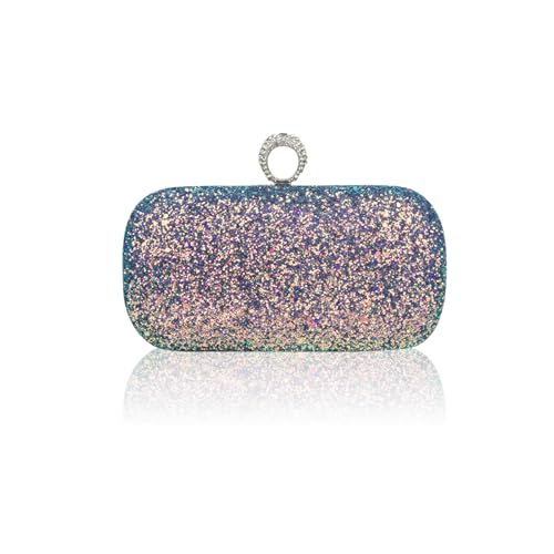 CORIOS Pailletten Clutch Tasche Damen Glitzer Abendtasche Hochzeit Brautbörse Handtasche Elegante Klein Tasche Funkelnd Schultertasche Glänzend Umhängetasche für Bankett-Party Abschlussball Grün CORIOS Pailletten Clutch Tasche Damen Glitzer Abendtasche Hochzeit Brautbörse Handtasche Elegante Klein Tasche Funkelnd Schultertasche Glänzend Umhängetasche für Bankett-Party Abschlussball Grün von CORIOS
