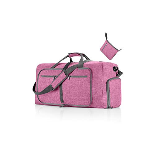 CORIOS Reisetaschen Duffle Bag für Herren/Damen 85L Faltbare Sporttasche Fitnesstasche Schwimmtasche Handgepäck Kabinenreisetasche Weekender Übernachtung Tasche Trainingstasche Hellviolett CORIOS Reisetaschen Duffle Bag für Herren/Damen 85L Faltbare Sporttasche Fitnesstasche Schwimmtasche Handgepäck Kabinenreisetasche Weekender Übernachtung Tasche Trainingstasche Hellviolett von CORIOS