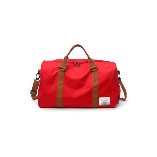 CORIOS Reisetaschen Duffle Bag für Herren/Damen Oxford Sporttasche Weekender Übernachtung Tasche Schwimmtasche Fitnesstasche Groß Kabinenreisetasche Trainingstasche für Sport Fitnessstudio Reisen Rot CORIOS Reisetaschen Duffle Bag für Herren/Damen Oxford Sporttasche Weekender Übernachtung Tasche Schwimmtasche Fitnesstasche Groß Kabinenreisetasche Trainingstasche für Sport Fitnessstudio Reisen Rot von CORIOS