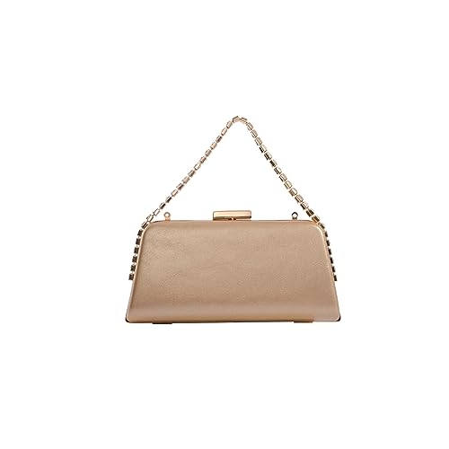 CORIOS Strass Abendtasche für Damen Brauttasche Shiny Diamant Clutch Tasche Klein Tasche Elegante Kette Schultertasche Luxuriös Umhängetasche Hochzeit Abschlussball Party Handtasche Gold CORIOS Strass Abendtasche für Damen Brauttasche Shiny Diamant Clutch Tasche Klein Tasche Elegante Kette Schultertasche Luxuriös Umhängetasche Hochzeit Abschlussball Party Handtasche Gold von CORIOS