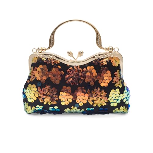 CORIOS Vintage 1920s Pailletten Abendtasche Damen Samt Clutch Tasche Elegante Diamant Schultertasche Hochzeit Brautbörse Handtasche Strass Portemonnaie Tasche Kette Umhängetasche Schwarz Gefärbt A CORIOS Vintage 1920s Pailletten Abendtasche Damen Samt Clutch Tasche Elegante Diamant Schultertasche Hochzeit Brautbörse Handtasche Strass Portemonnaie Tasche Kette Umhängetasche Schwarz Gefärbt A von CORIOS