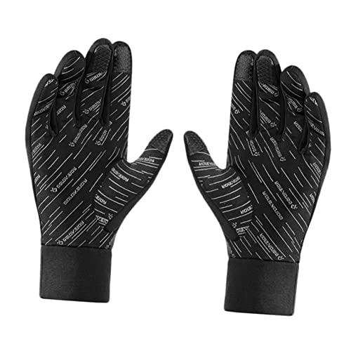 COSMEVIVI 1 Paar Warme Vollfingerhandschuhe Für Den Winter Touchscreen Fähige Fahrradhandschuhe Für Herren Ideal Für Outdoor Aktivitäten Und Gemüseernte Perfekt Für Weihnachten von COSMEVIVI