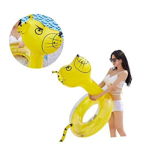 COSMEVIVI 1stk PVC-schwimmring Strandzeit-schwimmring Pool Float Schwimmring Beckenschwimmer Aufblasen Von Rettungsringen Süßer Schwimmring Schwimmbecken Schwimmend Aufblasbarer Poolschlauch von COSMEVIVI