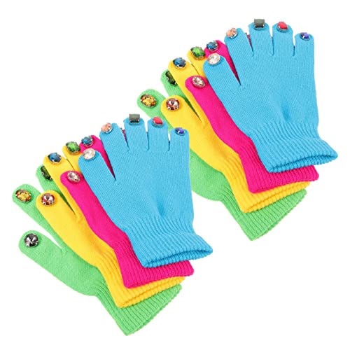 COSMEVIVI 4 Paar Handschuhe Fäustlinge Winterhandschuhs von COSMEVIVI