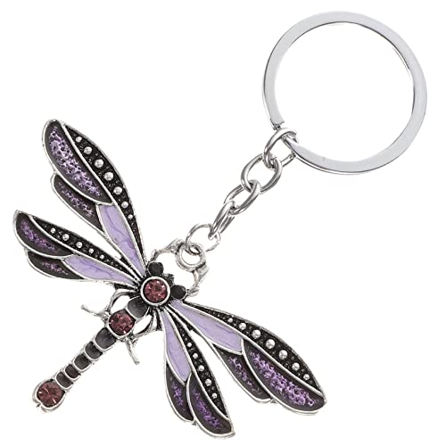 COSMEVIVI Libelle Schlüsselanhänger kreativer Schlüsselanhänger Goldener Taschenanhänger schlüsselanhänger Tier car Keychain tierischer Schlüsselanhänger Geldbörsenanhänger für Handtaschen von COSMEVIVI