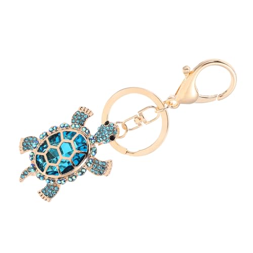 COSMEVIVI Cartoon Schildkröte Schlüsselanhänger Strass Mode Metall Positive Schildkröte niedlich Schlüsselanhänger COSMEVIVI Cartoon Schildkröte Schlüsselanhänger Strass Mode Metall Positive Schildkröte niedlich Schlüsselanhänger von COSMEVIVI