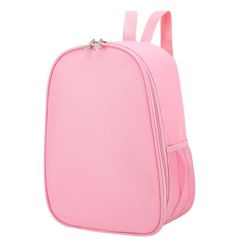 COSMEVIVI Tanztasche personalisierte Balletttasche süße Balletttasche Kinderrucksäcke Mädchen Schultasche Kleidersack School Bag schul Tasche Reisetasche für Kinder Kinderrucksack Nylon Rosa von COSMEVIVI