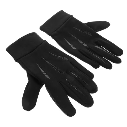 COSMEVIVI Winter Touchscreen Handschuhe Warme Handschuhe Für Kaltes Wetter Leichte Handschuhe Zum Wandern Radfahren Fahren Skifahren Und Snowboarden Schwarz von COSMEVIVI