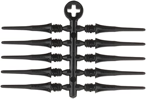 Cosmo Darts - Fit Point Plus - 50er Pack Schwarz Cosmo Darts - Fit Point Plus - 50er Pack Schwarz von COSMO DARTS