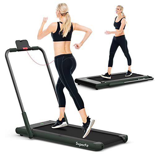 COSTWAY 2 in 1 Laufband klappbar 2,25HP, Walking Pad unter dem Schreibtisch mit APP, Bluetooth und Fernbedienung, 1-12 km/h, Laufband für Zuhause COSTWAY 2 in 1 Laufband klappbar 2,25HP, Walking Pad unter dem Schreibtisch mit APP, Bluetooth und Fernbedienung, 1-12 km/h, Laufband für Zuhause von COSTWAY