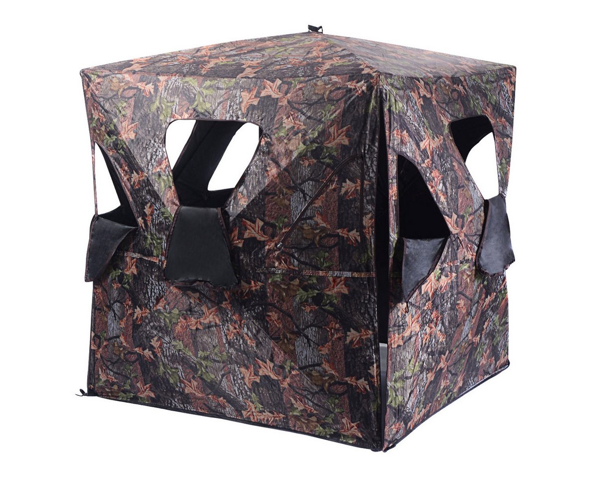 COSTWAY Angelzelt Jagdzelt, Personen: 2, mit 360°-Weitsicht & Tragetasche COSTWAY Angelzelt Jagdzelt, Personen: 2, mit 360°-Weitsicht & Tragetasche von COSTWAY