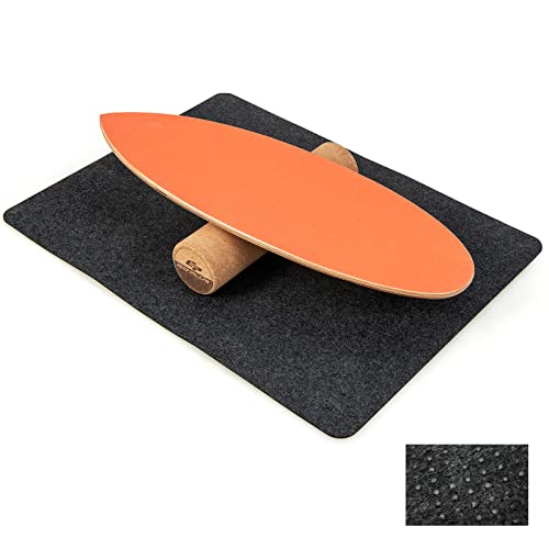 COSTWAY Balance Board aus Holz, Balancebrett, Balance Trainer Trickboard für zuhause, inkl. Korkrolle, Balance-board aus 8 hochwertigen Holzschichten gepresst COSTWAY Balance Board aus Holz, Balancebrett, Balance Trainer Trickboard für zuhause, inkl. Korkrolle, Balance-board aus 8 hochwertigen Holzschichten gepresst von COSTWAY