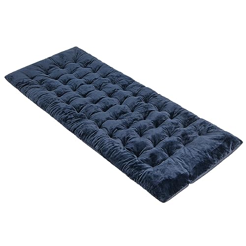 COSTWAY Baumwolle Feldbett Auflage, 7 cm Dicke Martratze mit Befestigungsbändern, Mehrzweck für Campingbett, Sonnenliege, Gartenliege, 190 x 70 cm, Blau COSTWAY Baumwolle Feldbett Auflage, 7 cm Dicke Martratze mit Befestigungsbändern, Mehrzweck für Campingbett, Sonnenliege, Gartenliege, 190 x 70 cm, Blau von COSTWAY