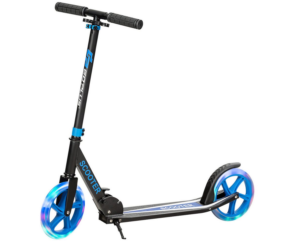 COSTWAY Cityroller Tretroller, mit 2 LED Rädern, klappbar COSTWAY Cityroller Tretroller, mit 2 LED Rädern, klappbar von COSTWAY