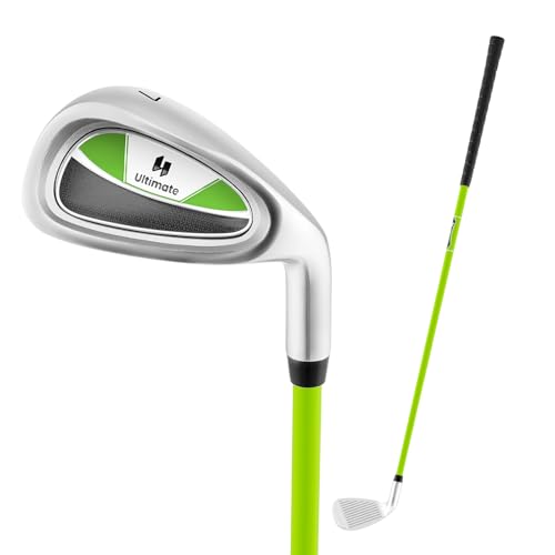 COSTWAY Golf Eisen 7 für Kinder, Golf-Eisen Einzel aus Aluminium für Rechtshänder, Kinder Golfschläger mit Schlägerhaube & Fiberglas-Schaft für 8-10 Jahren Kinder, Grün COSTWAY Golf Eisen 7 für Kinder, Golf-Eisen Einzel aus Aluminium für Rechtshänder, Kinder Golfschläger mit Schlägerhaube & Fiberglas-Schaft für 8-10 Jahren Kinder, Grün von COSTWAY