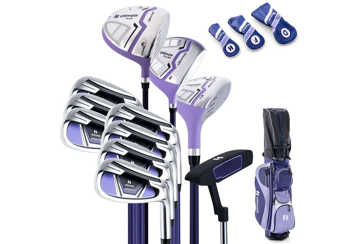COSTWAY Golfschläger + Golfbag, 11-tlg. COSTWAY Golfschläger + Golfbag, 11-tlg. von COSTWAY