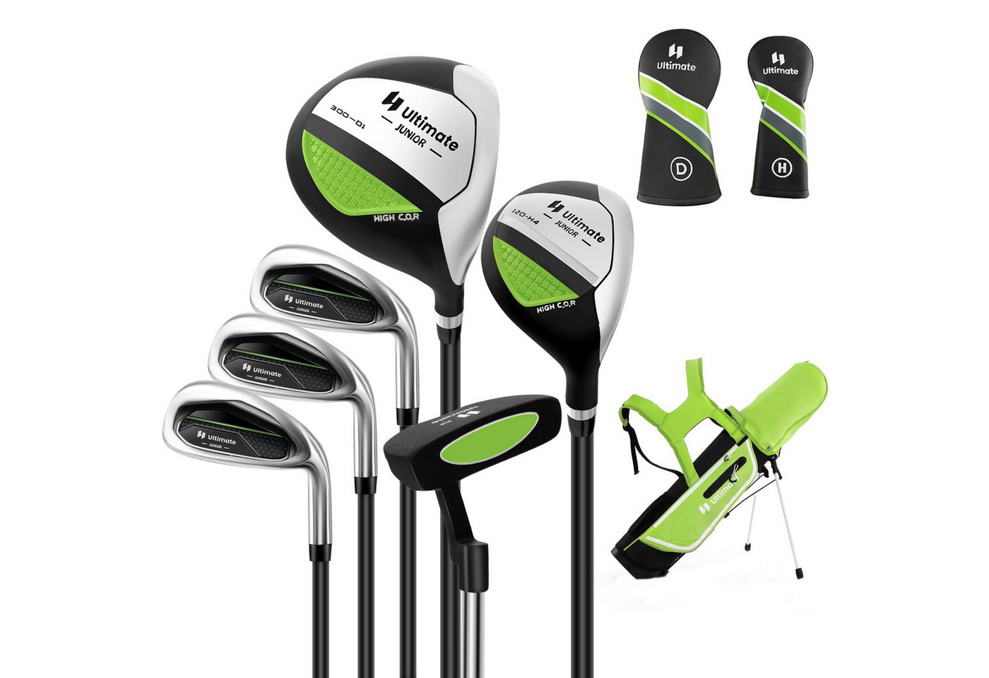 COSTWAY Golfschläger + Golfbag, 6-tlg., Rechtshand, für 11-13 Jahren Kinder COSTWAY Golfschläger + Golfbag, 6-tlg., Rechtshand, für 11-13 Jahren Kinder von COSTWAY